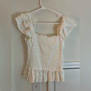 House of Harlow white top